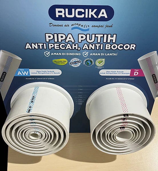 sample pipa PVC Rucika Standard AW/D